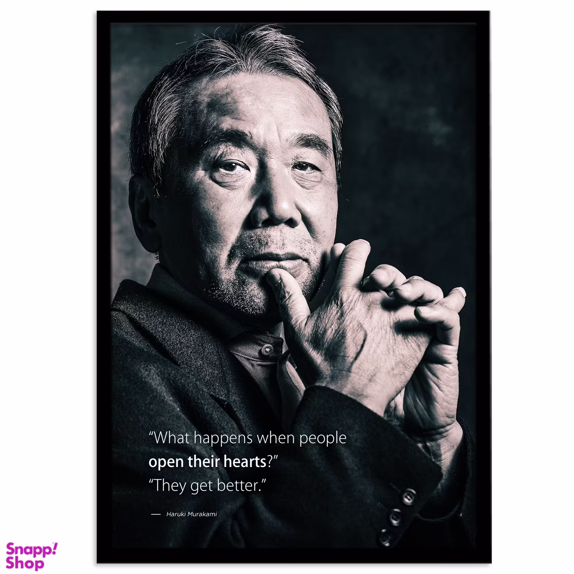 تابلو بکلیت طرح صحبتی نگرشی از هاروکی موراکامی مدل B-12078