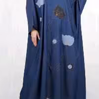 پانچو زنانه جین مدل بهاره