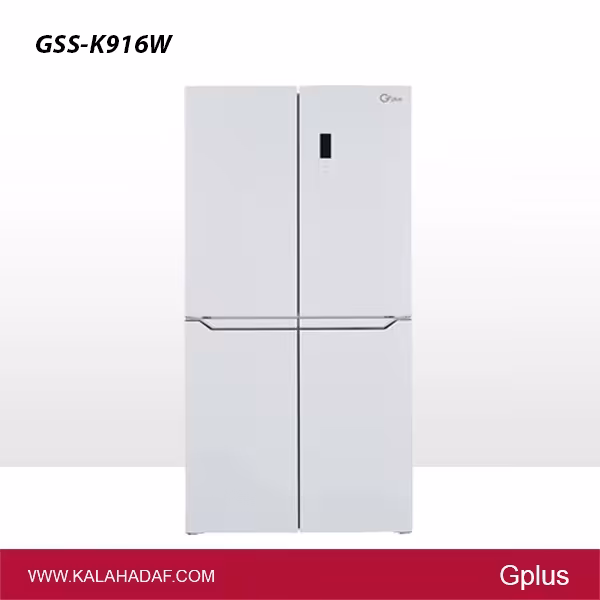 یخچال فریزر ساید بای ساید جی پلاس 4 درب مدل | GSS-K916W | فروشگاه اینترنتی لوازم خانگی کالا هدف