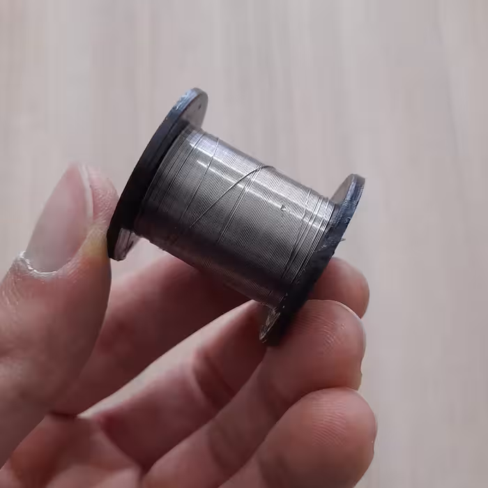 سیم سفید سه تار قطر 0.20 پانزده متری جیشان