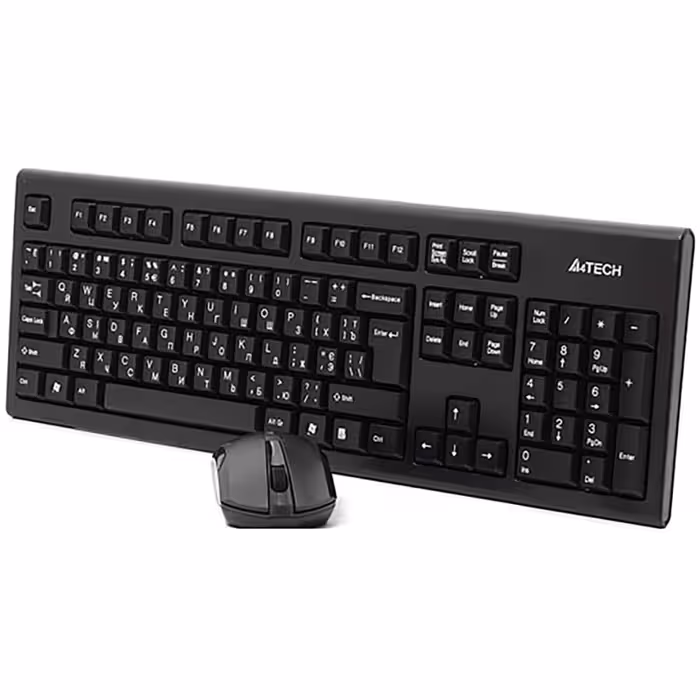 کیبورد و ماوس بی سیم ای فورتک مدل 3000N