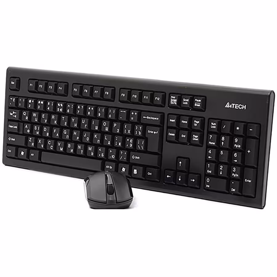 کیبورد و ماوس بی سیم ای فورتک مدل 3000N