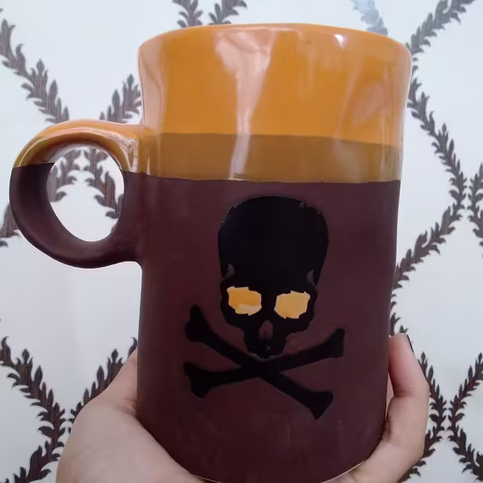 ماگ سرامیک اسکلت