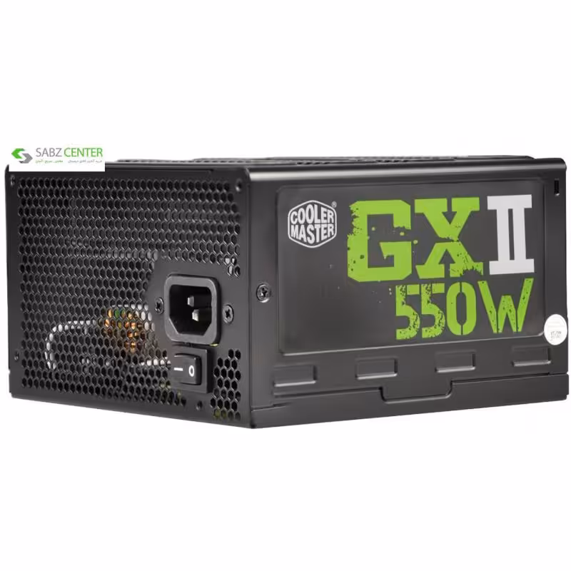 منبع تغذیه کامپیوتر کولر مستر مدل GXII ver.2 550W