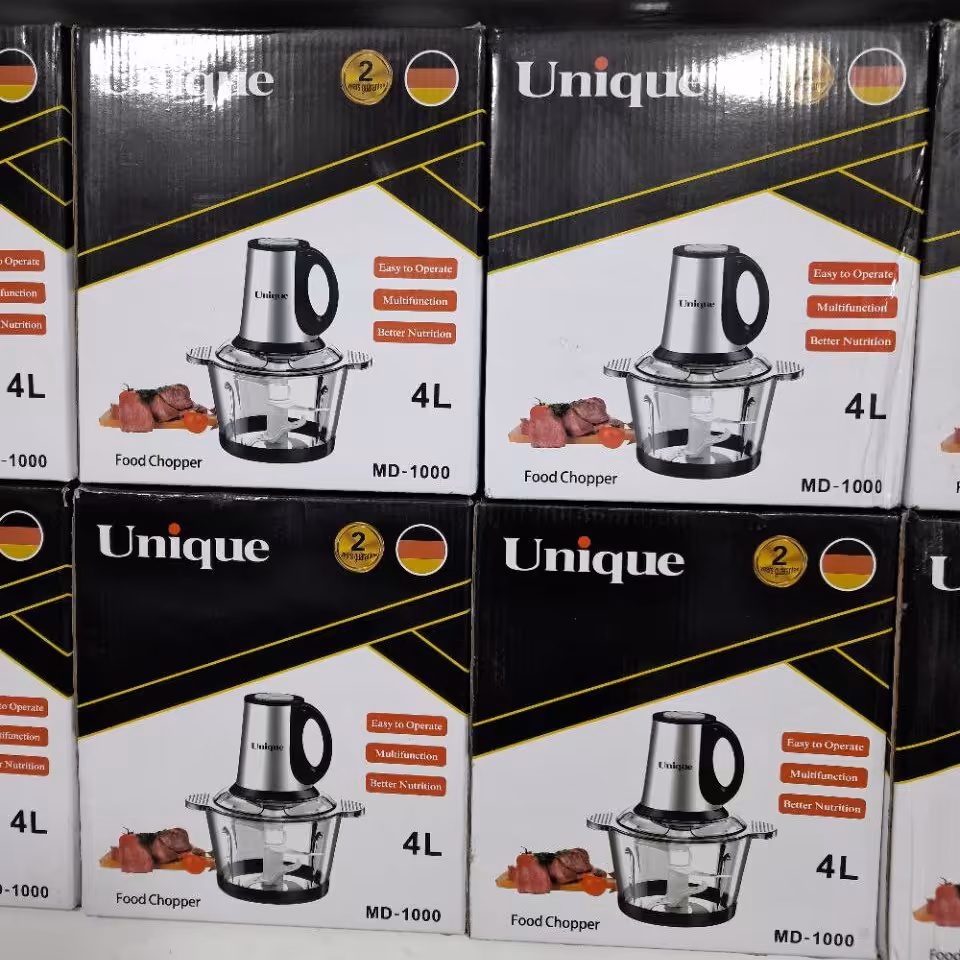 خرد کن و غذا ساز  چهار تیغه پرس یونیک 