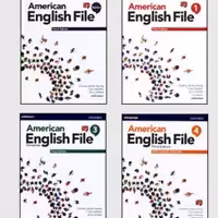 مجموعه کامل کتابهای امریکن انگلیش فایل american english file starter to 5با کتابهای تمرین و سی دی 
