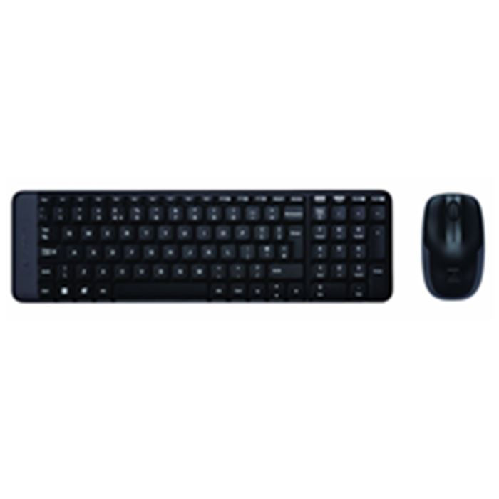 کیبورد و ماوس بیسیم لاجیتک MK220