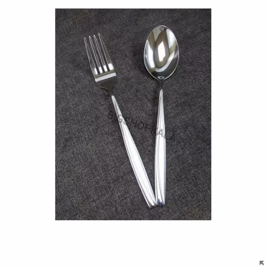 سرویس قاشق و چنگال یونیک طرح ماینز آهنربا نگیر استیل 18/10