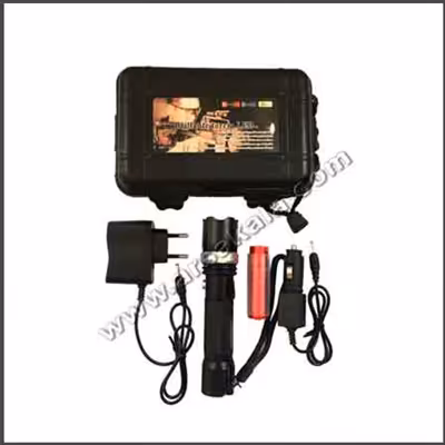 چراغ قوه پلیسی شارژی طرح MX 110