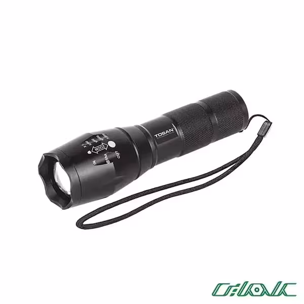 چراغ قوه پلیسی شارژی توسن مدل 9580FL