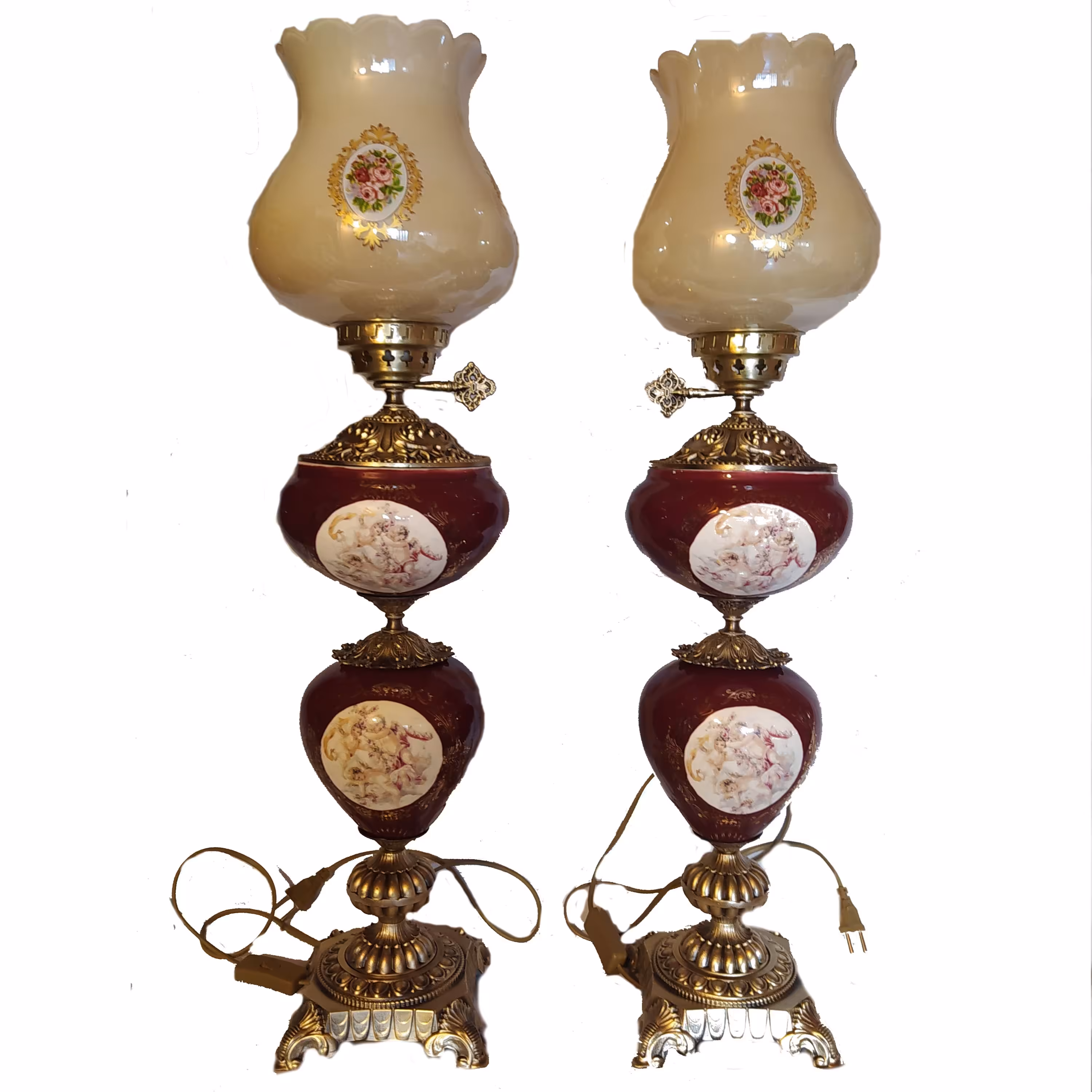 شمعدان چینی برنزی