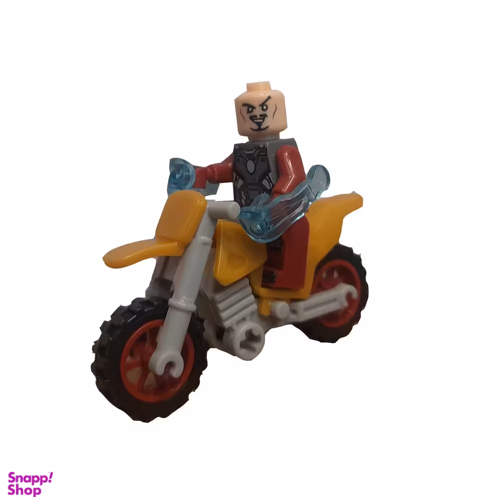 ساختنی مدل آیرومن موتور سوار