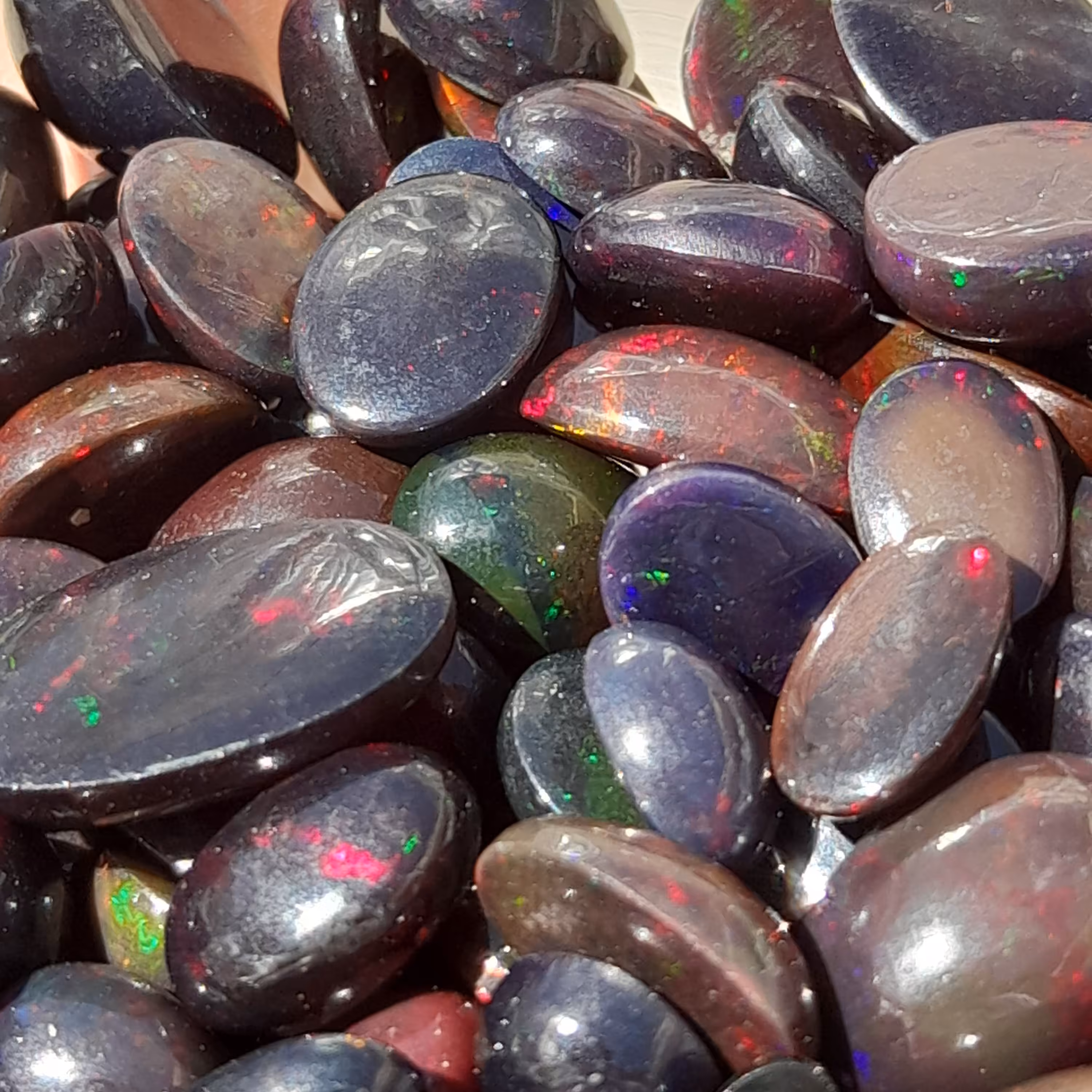 بارخونه اوپال آتشین 100 قیراطی کد 2000