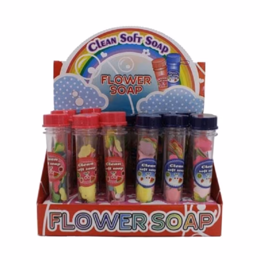 صابون  مدرسه کاغذی بسته ای لوله ای 