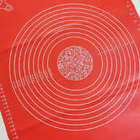 صفحه سیلیکون بزرگ ابعاد 45در64 وزن 264 گرم قرمز رنگ 