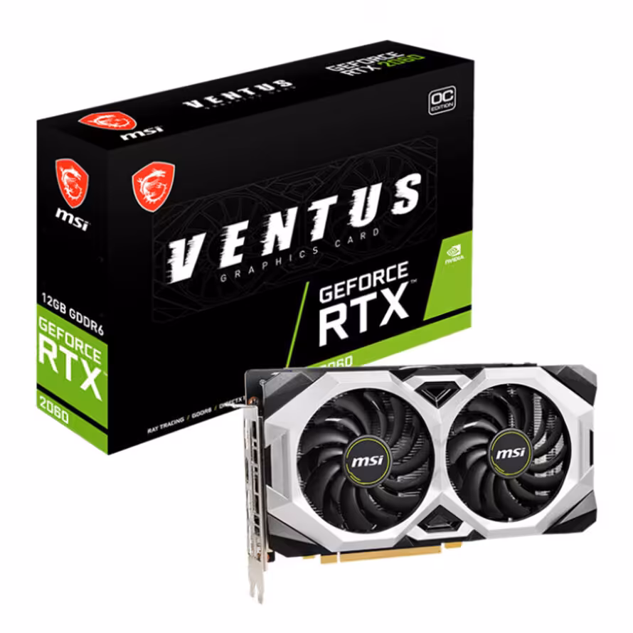کارت گرافیک ام اس آی GeForce RTX 2060 VENTUS 12G OC