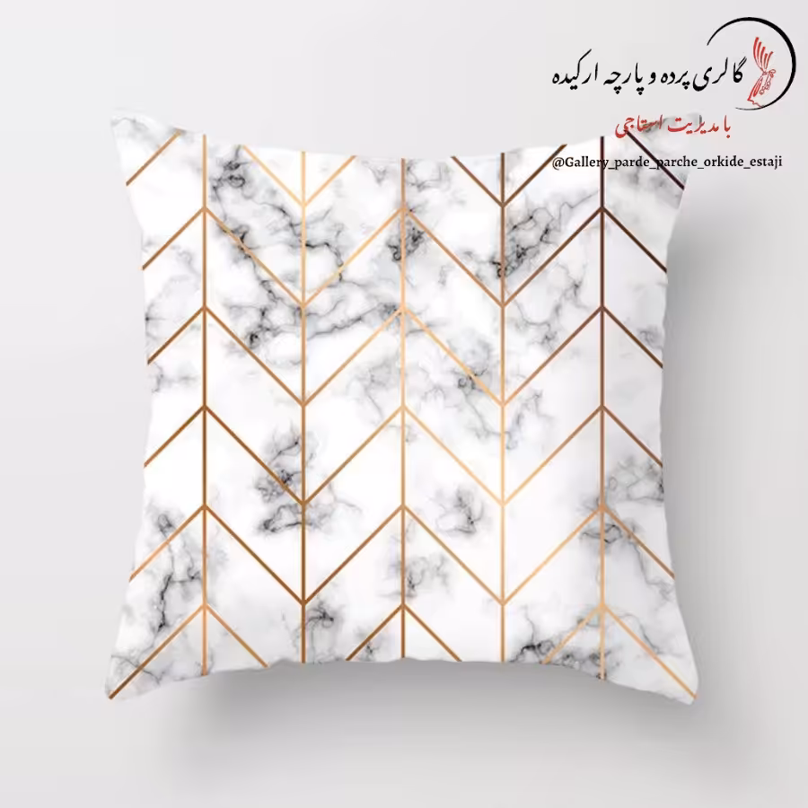 کاور کوسن چاپی طرح سنگ کد 2152