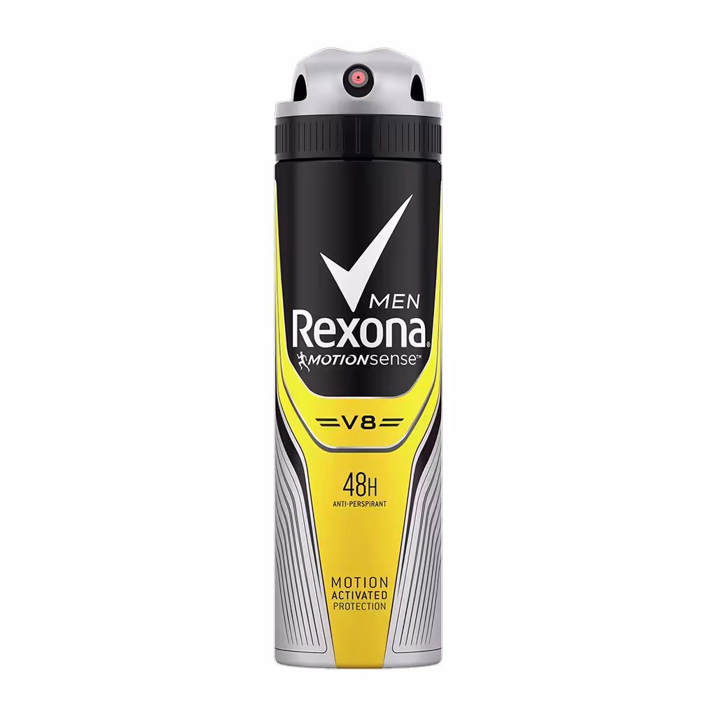 اسپری ضد تعریق رکسونا مردانه مدل وی 8 | Rexona Men MotionSense V8 Anti-Perspirant 48H