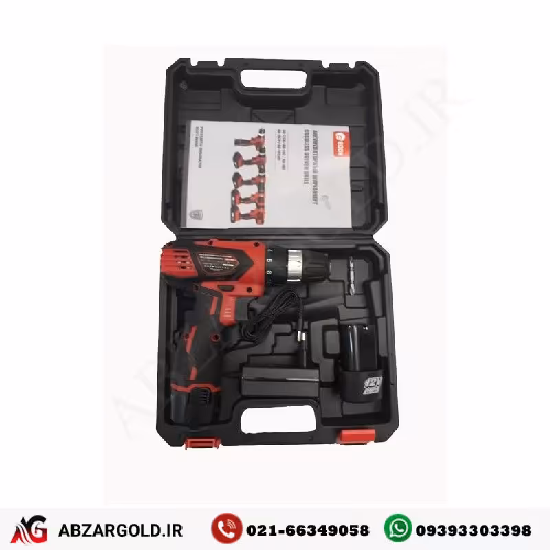 دریل شارژی ادون مدل AD-12CA