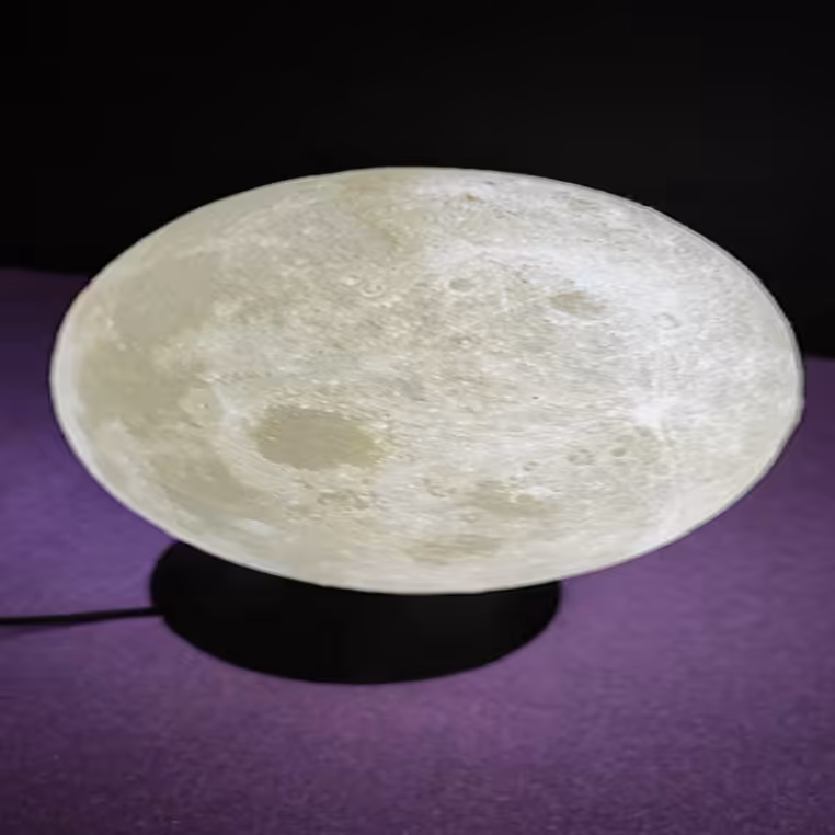 ماه عشق-به همراه تصویر دلخواه شما-15 سانتی متری-به همراه پایه و آداپتور