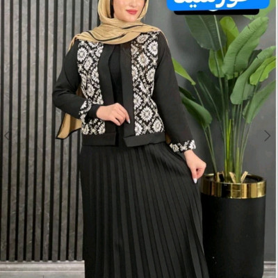 استایل شیک کت دامن صبا