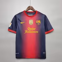 لباس کلاسیک بارسلونا 2013-2012 کیت اول