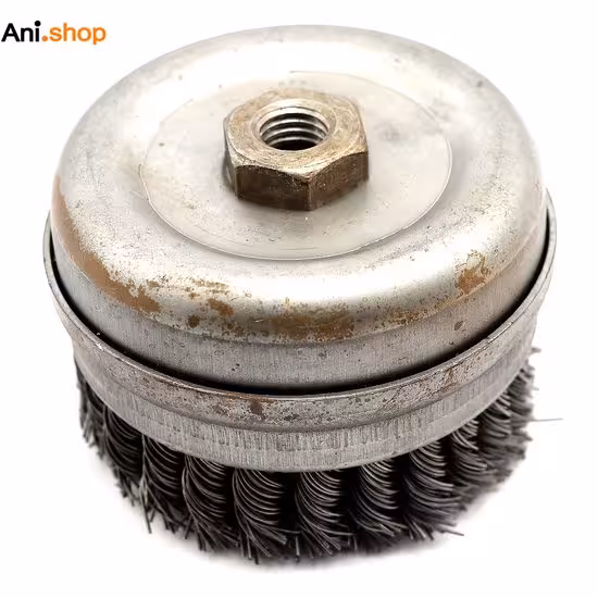 فرچه سیمی گرد سر دریل