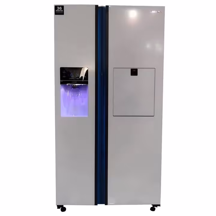 قیمت و خرید یخچال فریزر ساید بای ساید 32 فوت امرسان مدل ناب نانو پلاس SBS-32N-01