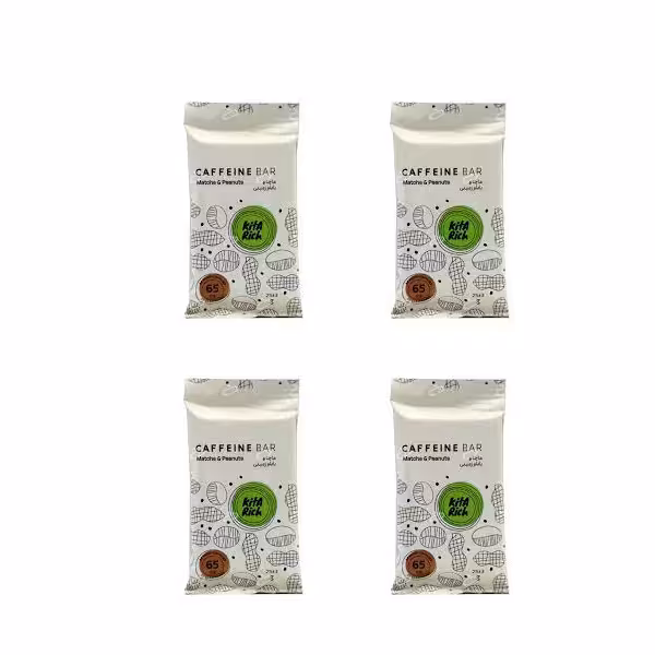 کافئین بار ماچا و بادام زمینی کیتاریچ - 25 گرم بسته 4 عددی