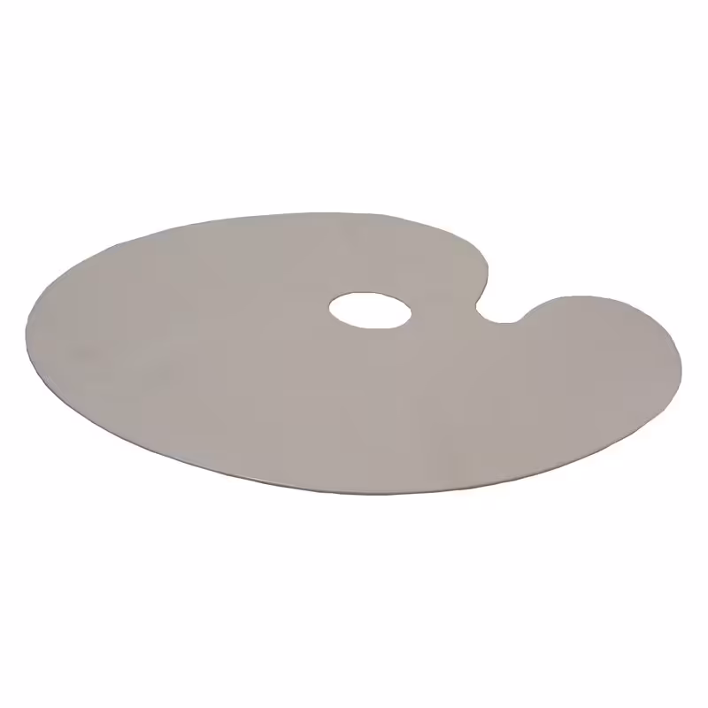 پالت رنگ خرم - مدل تخت - پلاستیک سخت - مناسب برای رنگ روغن گواش و اکریلیک (پس کرایه)