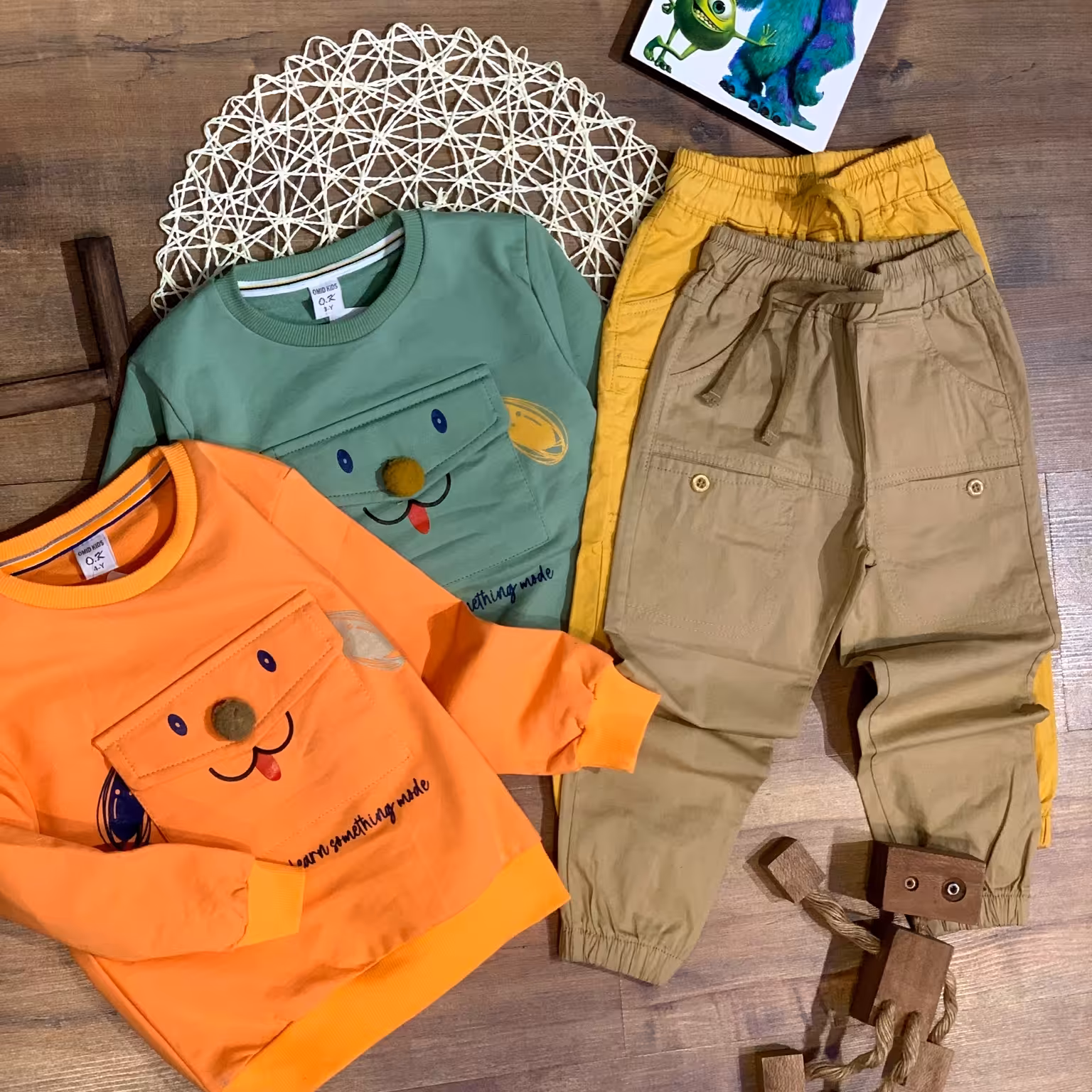 بلوز و شلوار کتان پسرانه عیدانه 