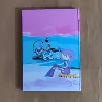 دفتر 100 برگ جلد سخت برکه  BERKEH طرح فانتزی، دفتر جلد سخت کتابی، دفتر 100 برگ فانتزی