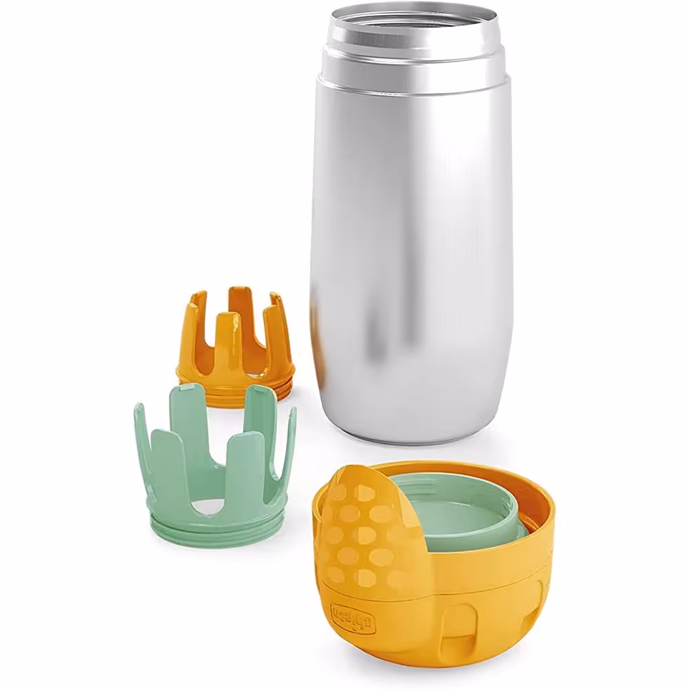 فلاسک غذا و شیر چیکو Chicco رنگ زرد