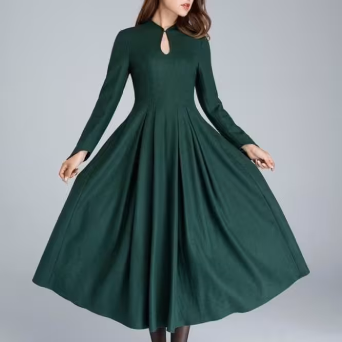 پیراهن زنانه و دخترانه قابل سفارش دوخت در رنگ های انتخابی