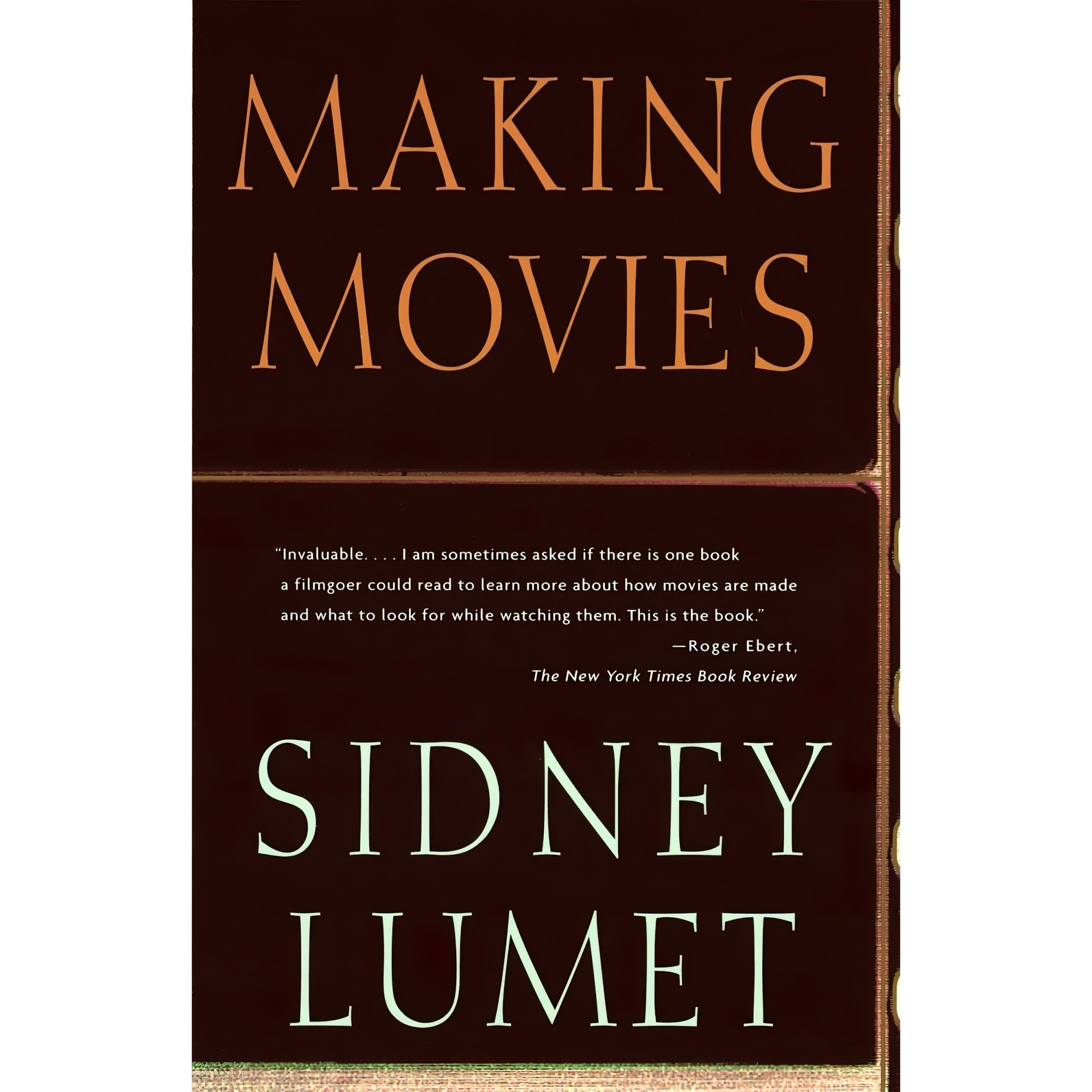 کتاب زبان اصلی Making Movies اثر Sidney Lumet انتشارات Vintage