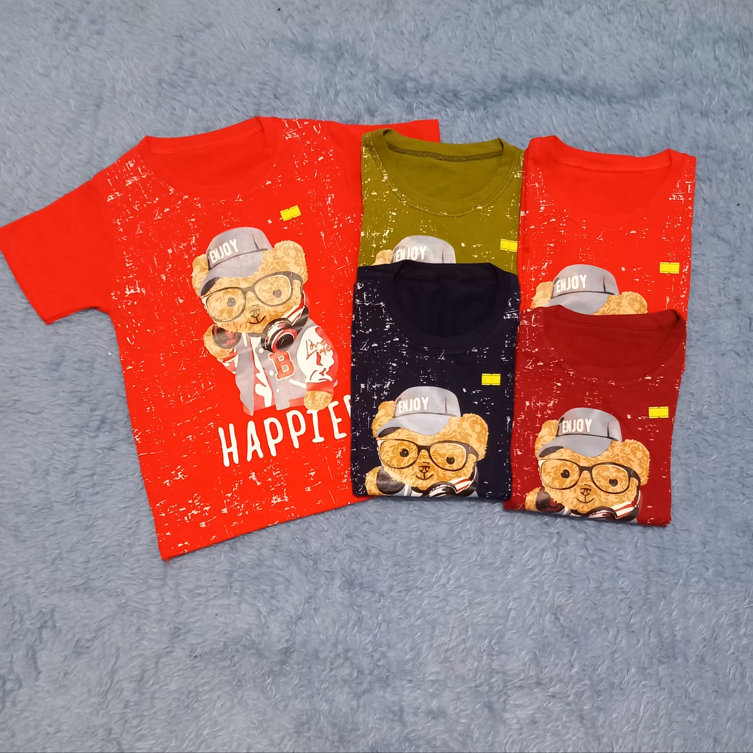 تیشرت  اسپرت نخ پنبه دخترانه وپسرانه              سایز45و50 