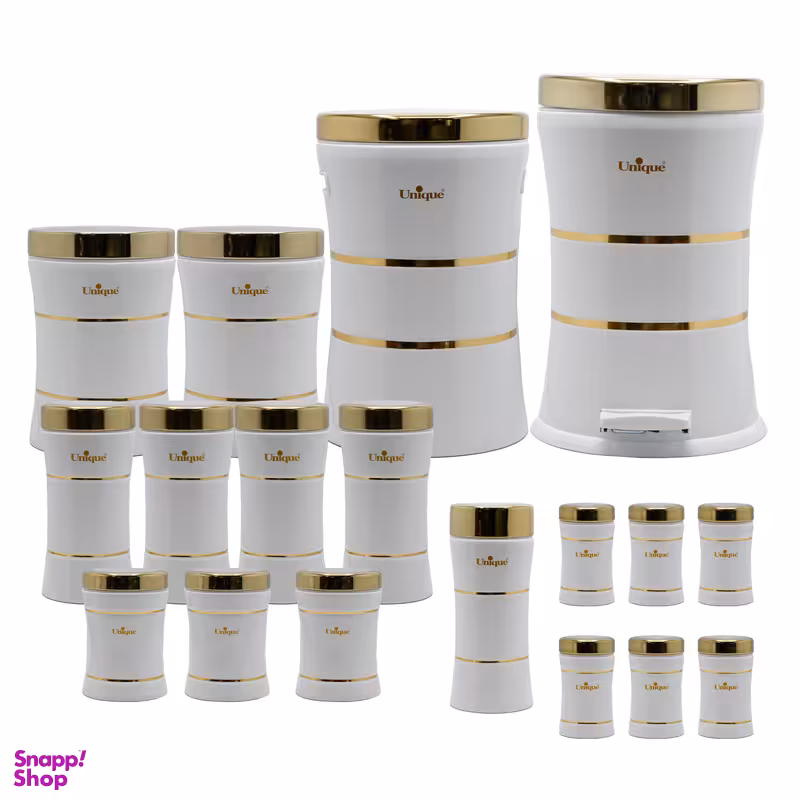 سرویس 18 پارچه یونیک مدل کمر باریک S_TT کد 4694