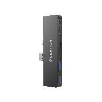 هاب 6 پورت USB / Type-c لنشن مدل CS34