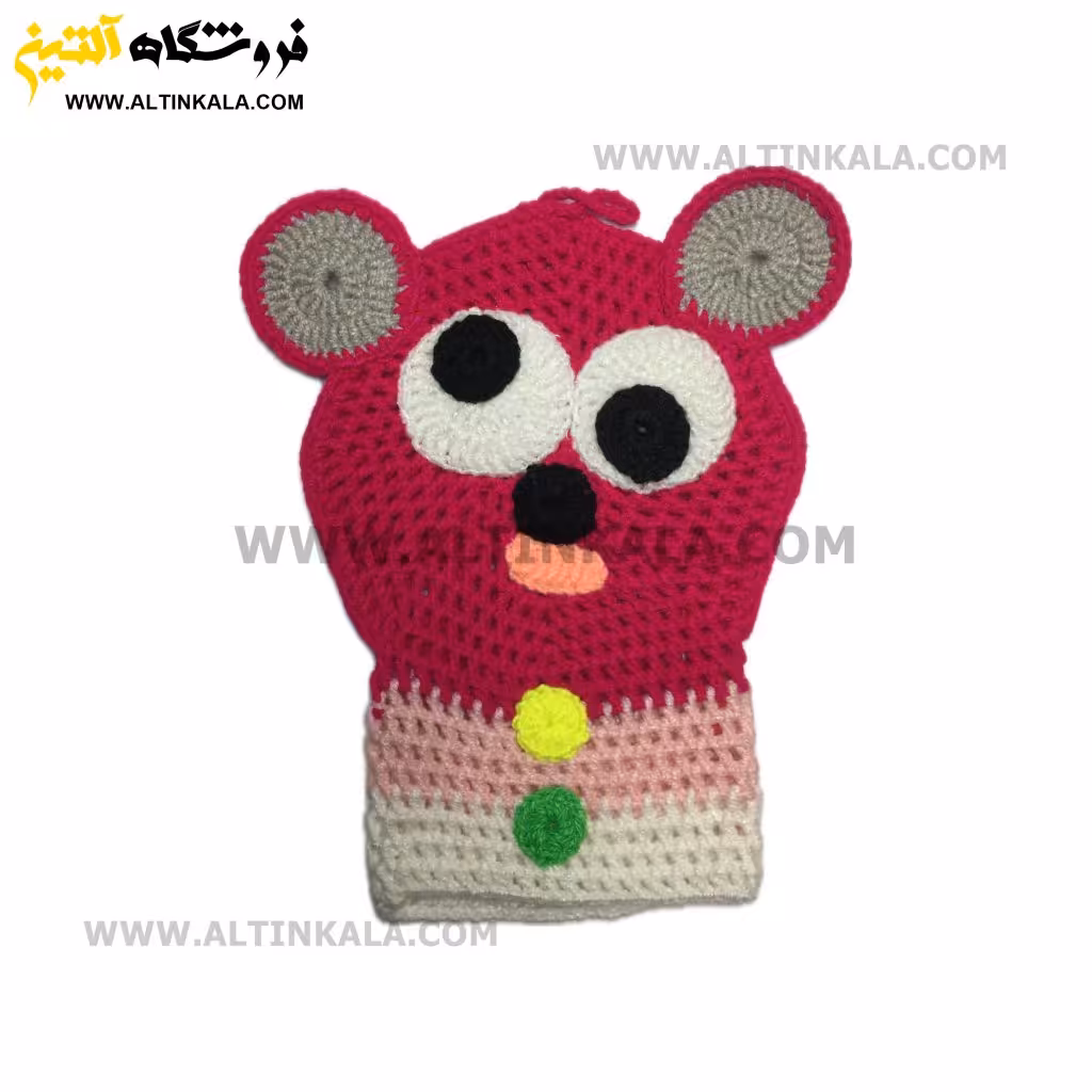 لیف حمام دست باف مدل عروسکی سایز کودک