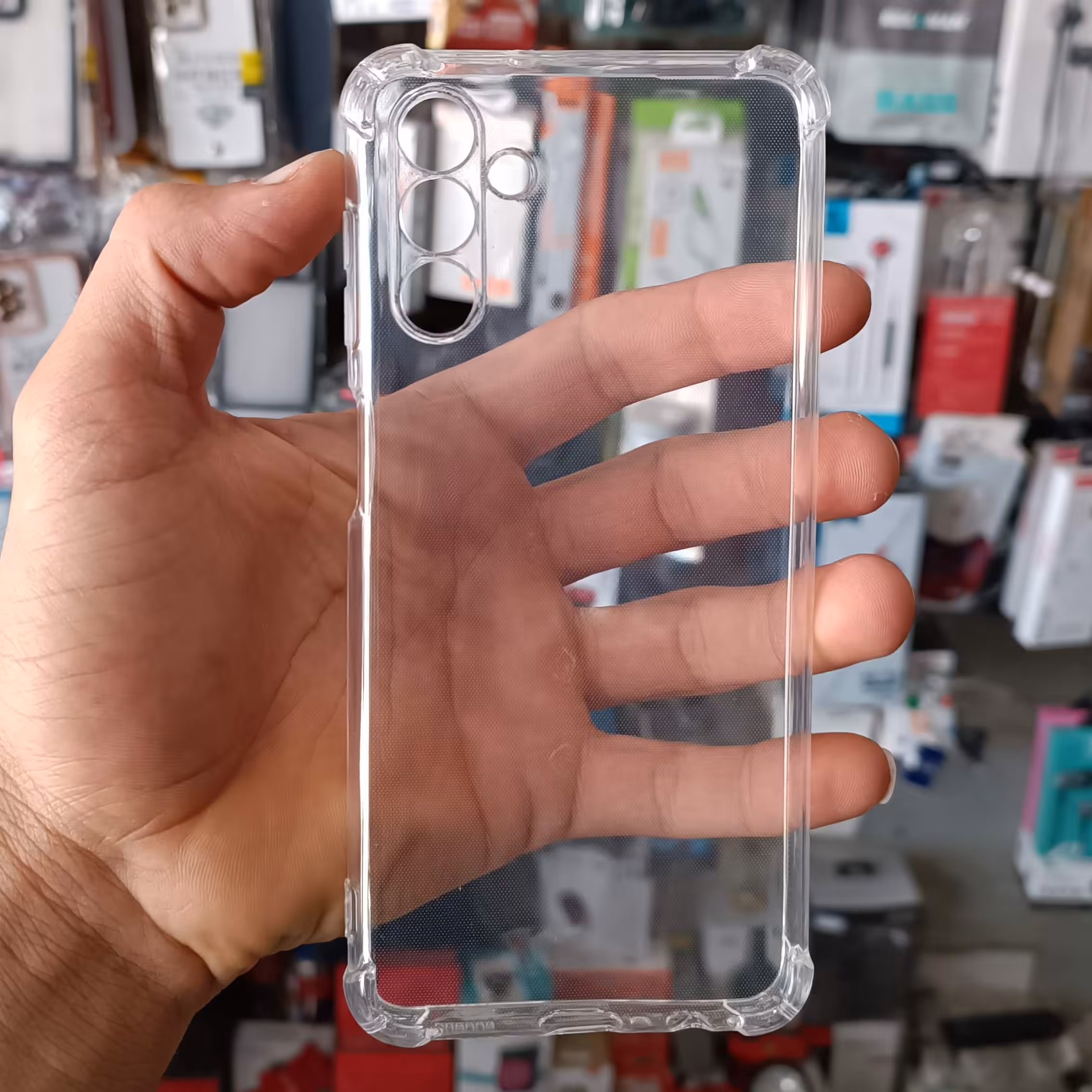 قاب کاور گارد گوشی Samsung A04S  مناسب A13(5G)شفاف محافظ لنز دار،ایربگ دار  سامسونگ ا صفر چهار اس مناسب ا سیزده(فایوجی)