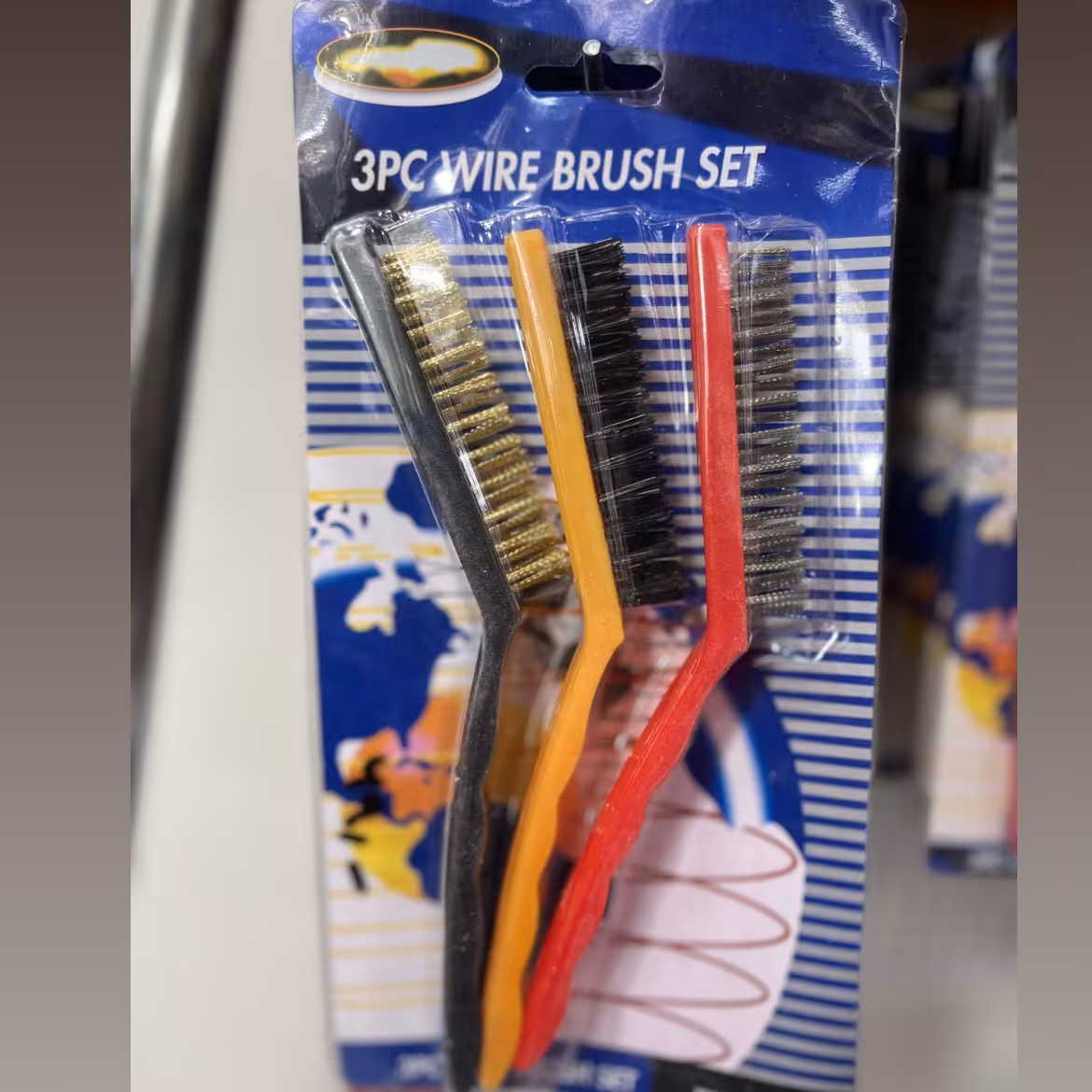 فرچه گاز شوی برس سیمی 3عددی بزرگ