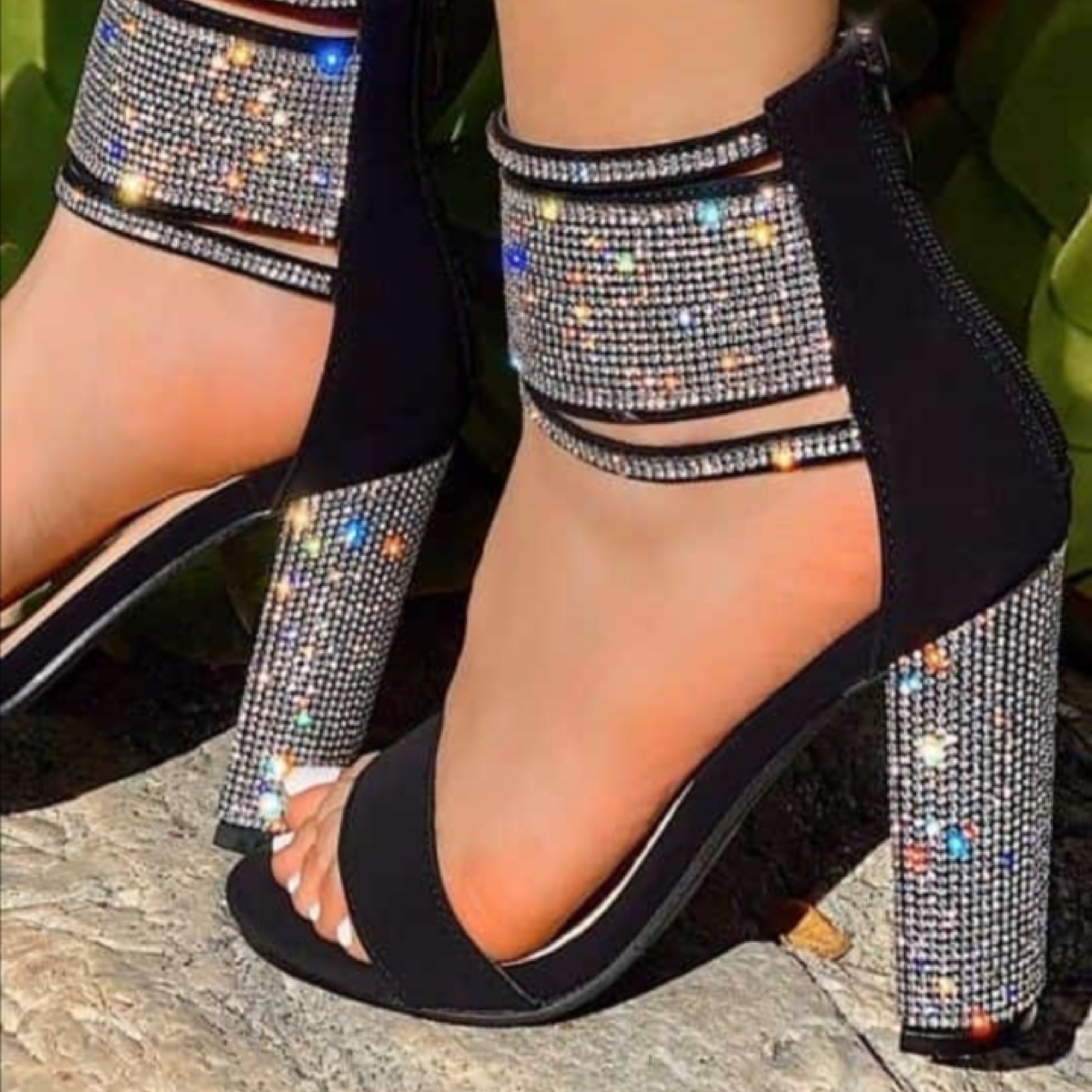 کفش تمام نگین وارداتی