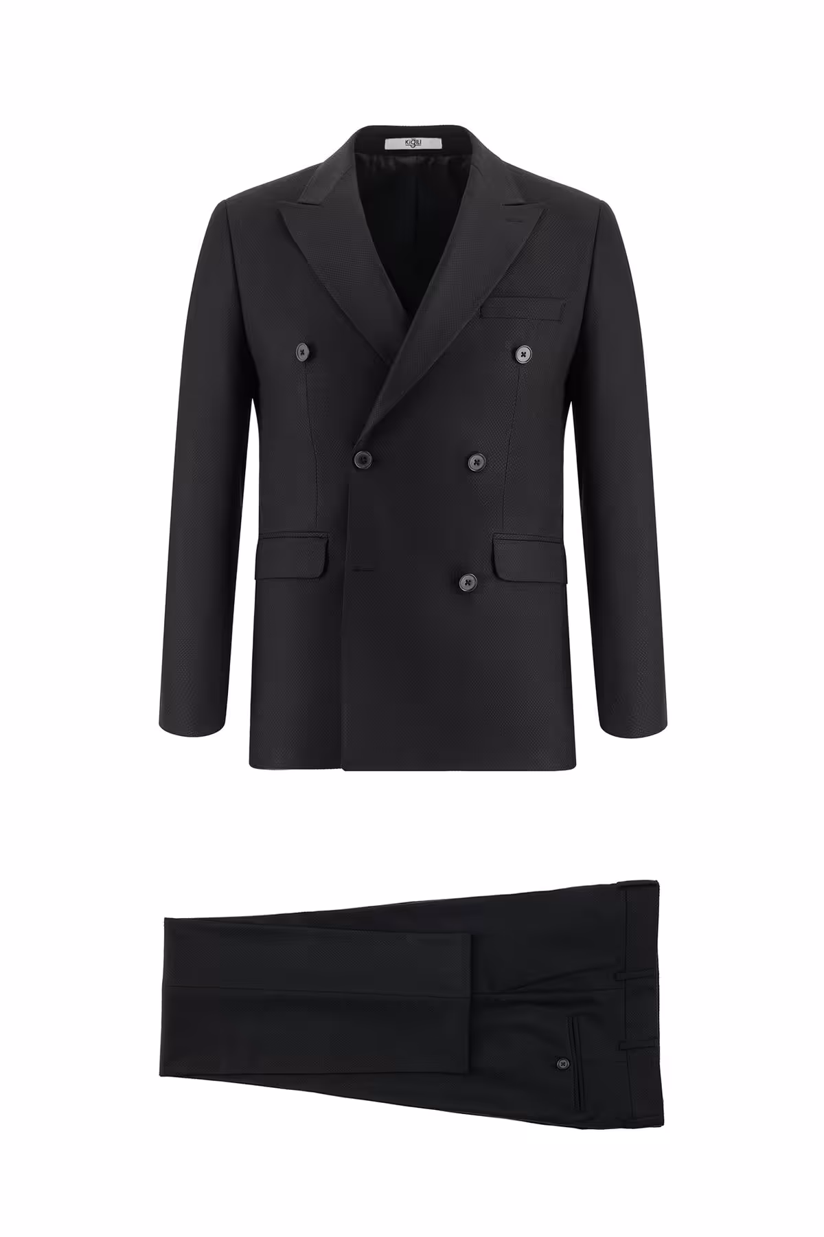 کت وشلوار مشکی مردانه لباس های کتانی باریک و Kiğılı
