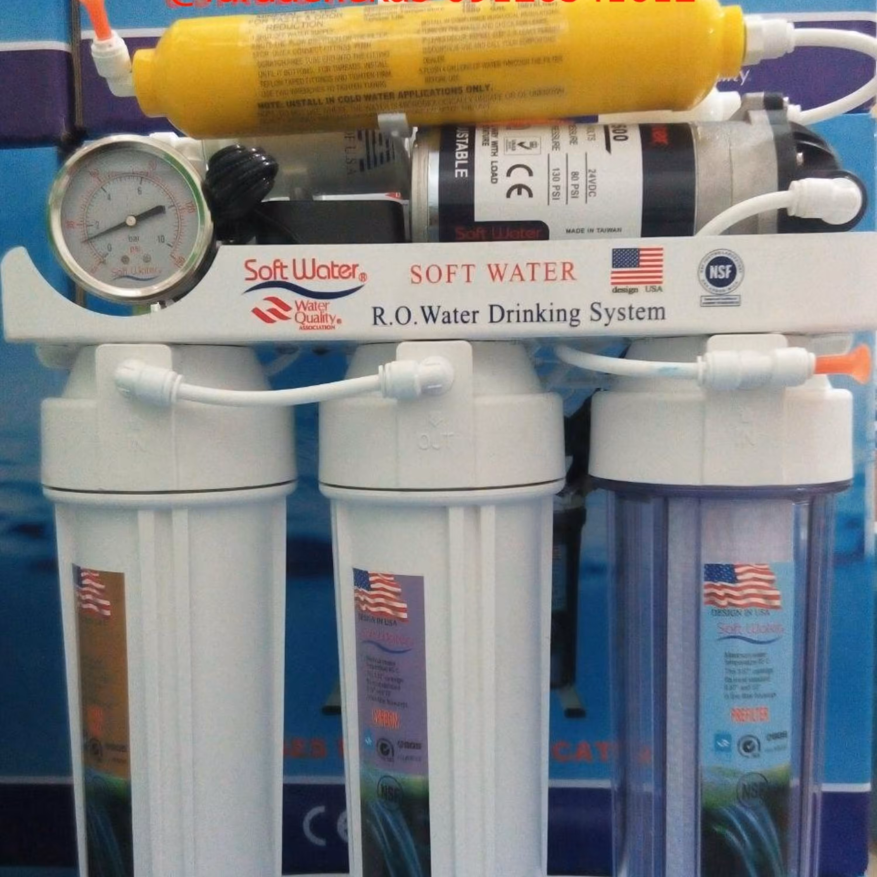 دستگاه تصفیه اب7 مرحله ای سافت واتر 