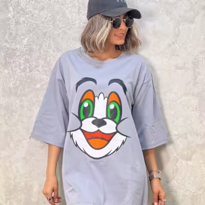 تیشرت تک لانگ انیمیشنی