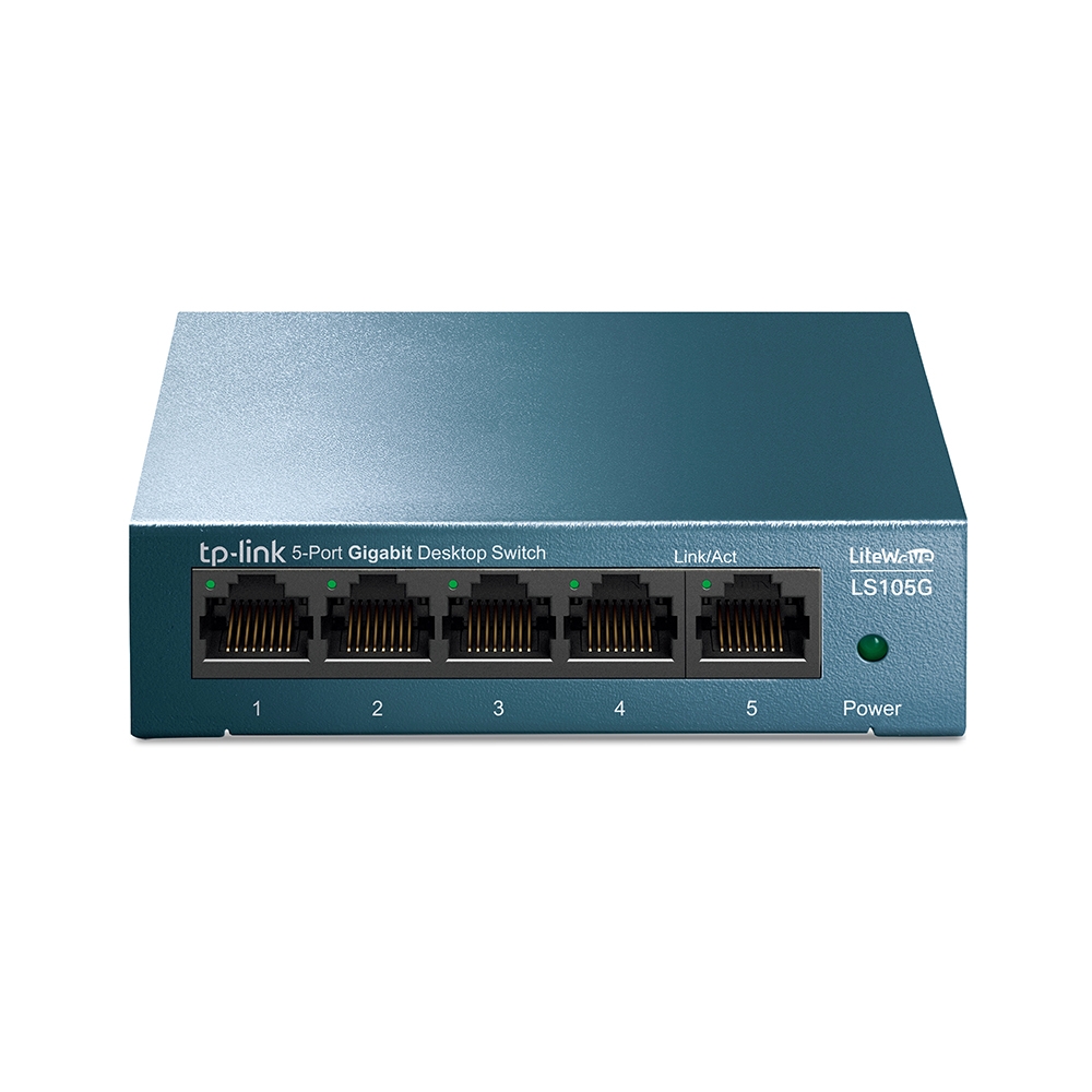 سوئیچ شبکه 5 پورت گیگابایت تی پی لینک مدل LS105G