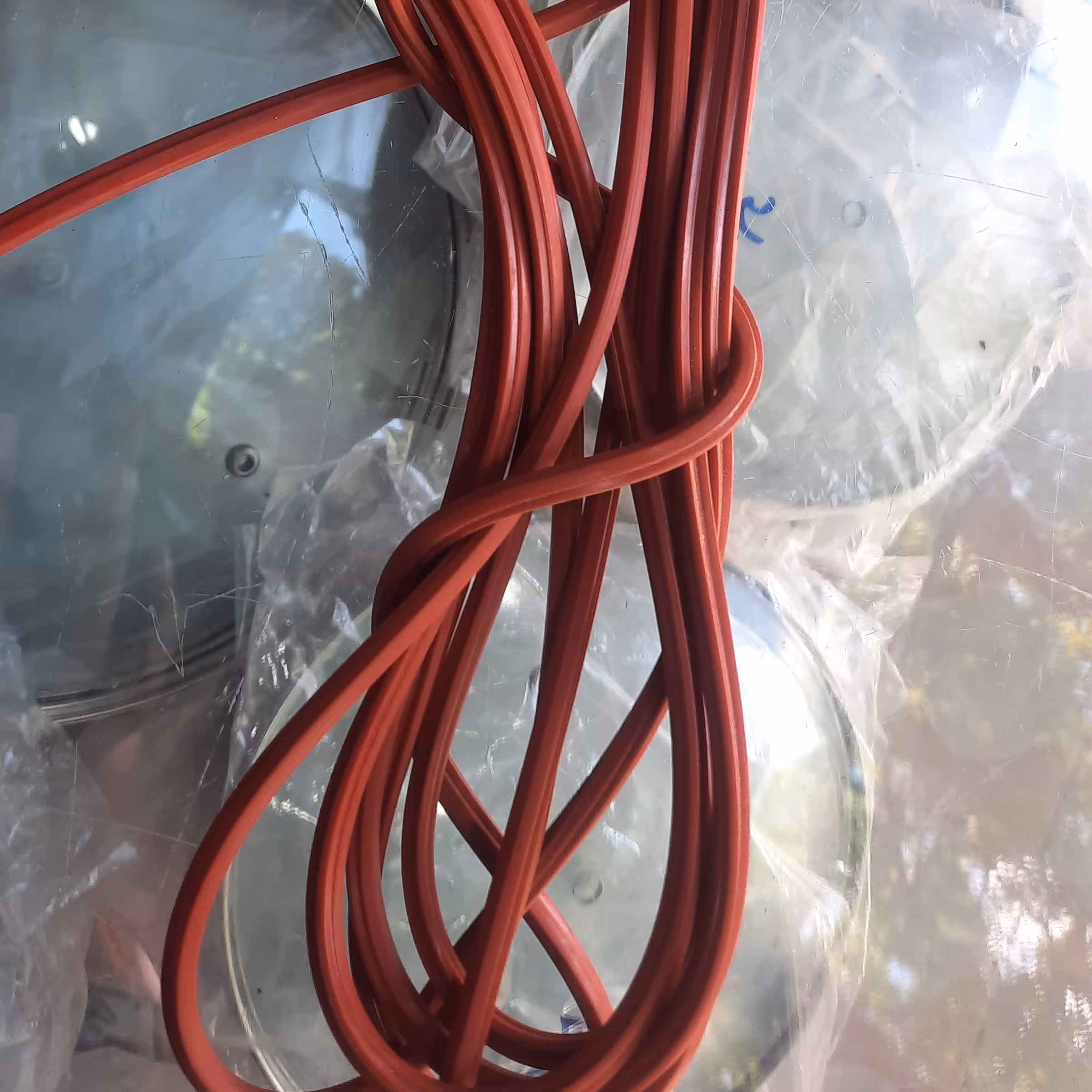 واشر متری رنگ قرمز  مناسب برای ماهی تابه های رژیمی