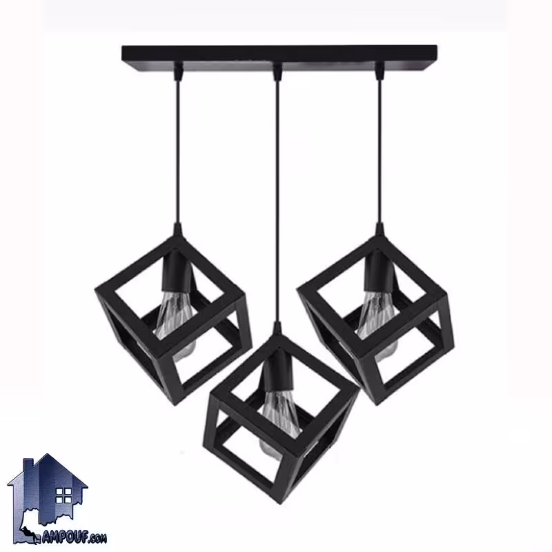 آویز مکعبی سه شاخه LLA102