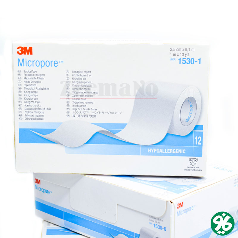 چسب ضد حساسیت 3M میکروپور 25 سانتی متری