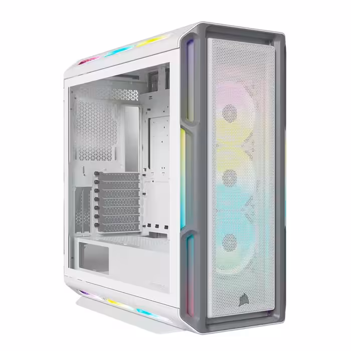 قیمت و خرید کیس کامپیوتر کورسیر مدل iCUE 5000T RGB White | یاس ارتباط